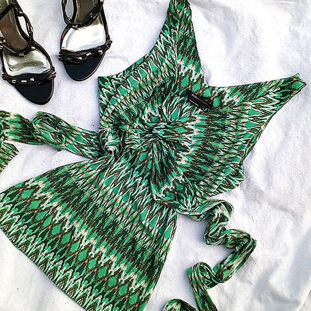 BCBG Tie Around Top